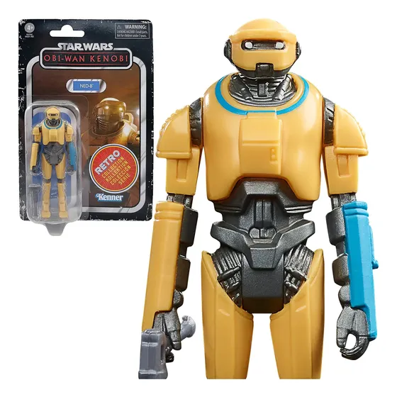 Figura De Acción Star Wars Retro Collection Ned-8 Obi-wan