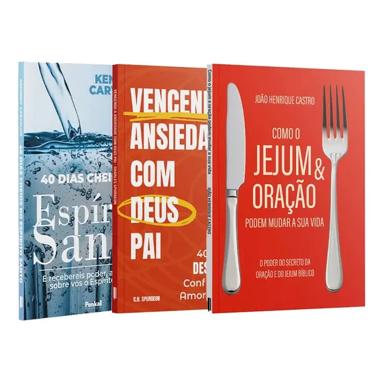Kit 3 Livros - O Poder Secreto Da Oração