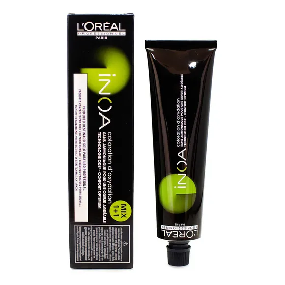 Tintura Inoa Sin Amoniaco Loreal Tono 8 Rubio Claro
