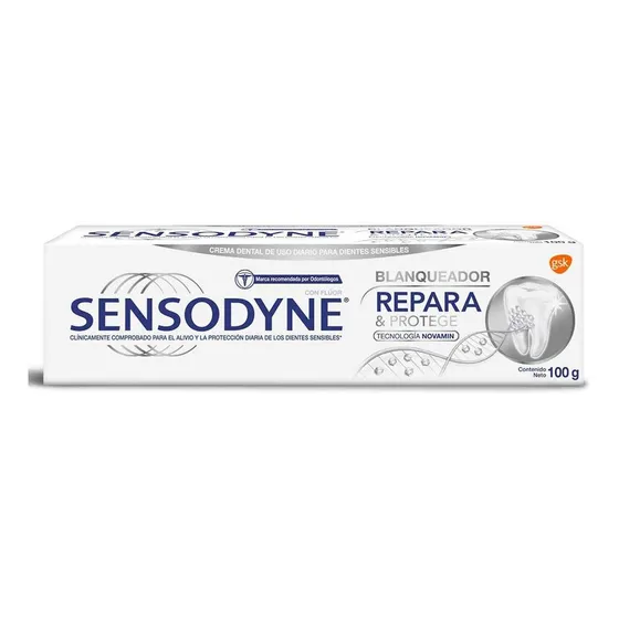 Pack X 3 Unid Pasta Dental  Repara Protege Blanqu Sensodyne