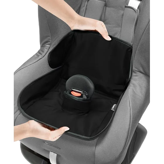 Protector De Asiento Para Inodoro, Cubre Derrames, Negro