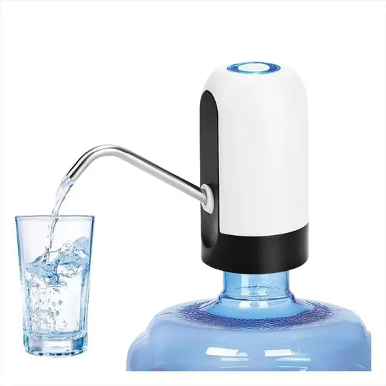 Dispensador Bomba De Agua De Botellon Electrico Recargable
