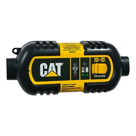 Cargador Mantenedor Batería Auto Moto Cat 6v 12v Inteligente Cargador Mantenedor Batería Auto Moto Cat 6v 12v Inteligente