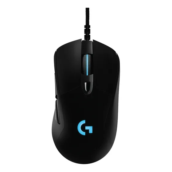 Logitech G403 Hero 25k Gaming Mouse Con Lightsync Color Negro