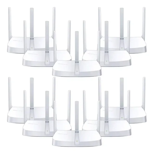 Kit De 5 Access Point Wisp Router, Range Ext Mercusys Mw306r Color Blanco