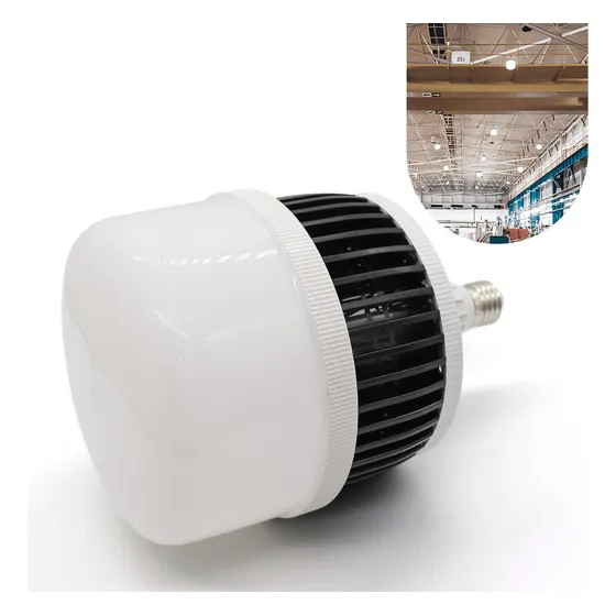 Lâmpada Led Bulbo 150w Alta Potência E27 E40 127/220V Luz Frio Luz Branco-frio 127/220v