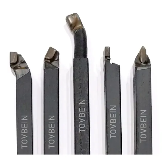Juego 5 Herramientas Torno Cabo 1/2 (13mm) Metal Duro Widia