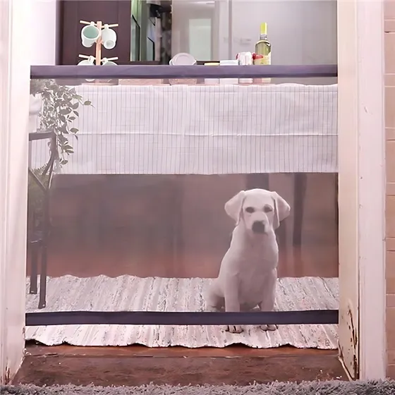 Portão Grade De Porta Cachorros Pet Magic Dog Gate 180cm 0