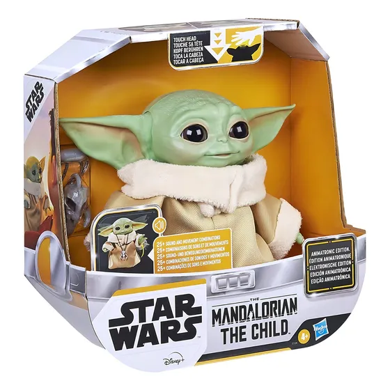 Star Wars The Child Animatronic Yoda Hasbro Sonidos Movimien