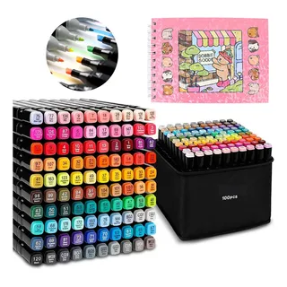Hb Livro De Colorir Para Crianças+100 Marcadores Coloridos Hb Livro De Colorir Para Crianças+100 Marcadores Coloridos