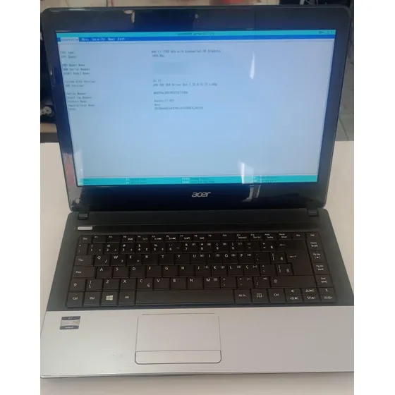 Notebook Acer Aspire E1-1200, 6 Gb, Hd 500 Gb Preto