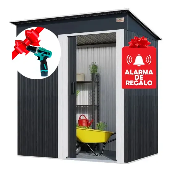 Galpón Prefabricado Reforzado Marca Ecodrop 1,4 M2 + Regalo