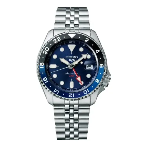 Seiko 5 Deportes Automático Gmt Ssk003k1 Hombre Reloj Yfqxg
