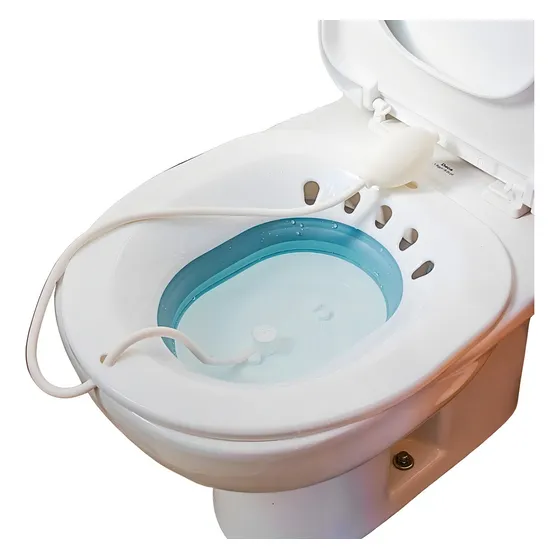 Bacia Para Banho De Assento E Higiene Íntima Longevitech Cor Branco Liso