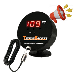 Medidor De Temperatura De Bloco Com Alarme Sonoro Medidor De Temperatura De Bloco Com Alarme Sonoro