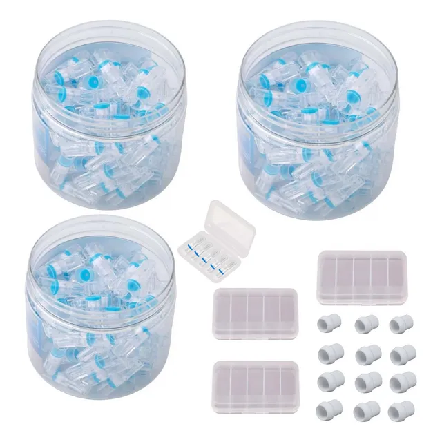 300 Tobacco Cigarette Filter Tips Bulk + 12 Adaptadores