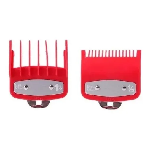 Kit Alzas Barbería Peine 0,5 (1,5 Mm) 1,5 (4,5mm) Para Wahl