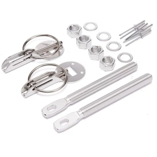 Trabas De Capot Competicion Aluminio Epman