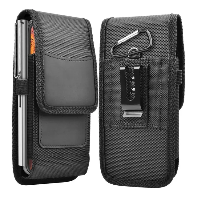 Adecuado Para Iphone15 Riñonera Vertical De Nailon.