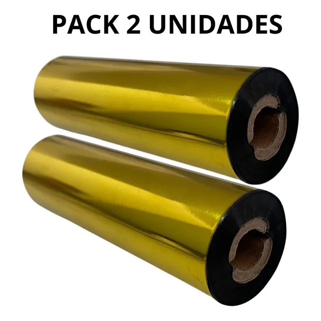 Pack 2 Und Cinta Transferencia Termica Cera 110x74 Zebra