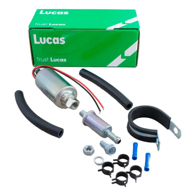 Bomba Nafta Lucas Universal Externa Carburador A Turbina 12v