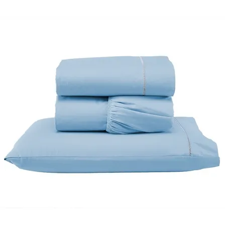 Jogo De Lençol Solteiro 3 Peças Percal 200 Fios Algodao