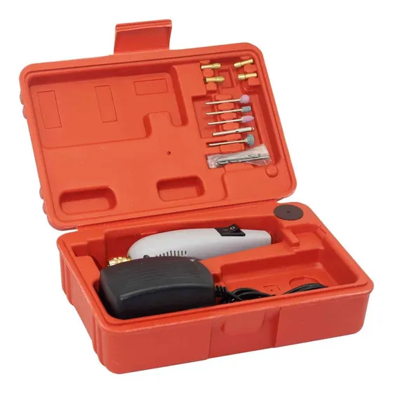 Mini Taladro Para Electrónica Wt-500-1 Westor Color Gris/Rojo