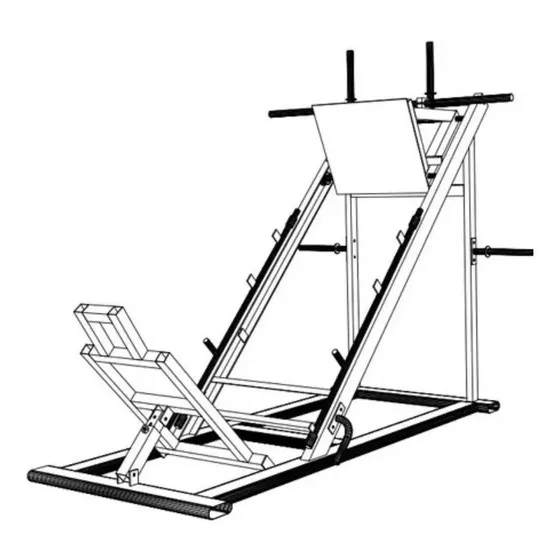 Projeto Aparelho De Academia Leg Press 45° - Envio Imediato