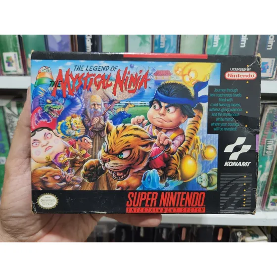 The Legend Of Mystical Ninja Original Para Super Nintendo 