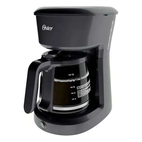 Cafetera Oster 12 Tazas Color Negro