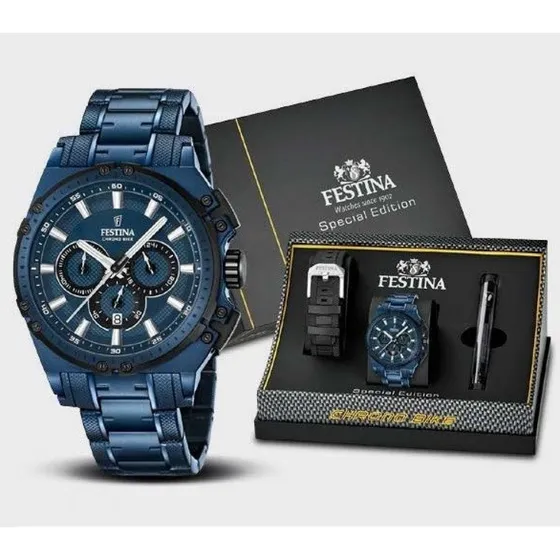 Reloj Festina Chrono Bike Special Edition Poco Uso Impecable