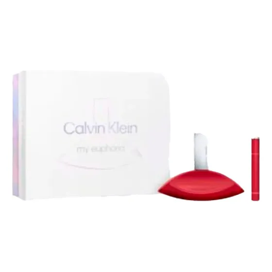 Kit Calvin Klein My Euphoria Feminino - Edt 100ml + Miniatura 10ml
