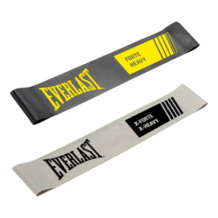 Kit 2 Miniband Faixa Elastica Forte/extra Forte Everlast Kit 2 Miniband Faixa Elastica Forte/extra Forte Everlast