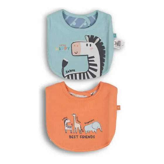 Babero Recién Nacido Niño Pillin (pac202-25sur) Color Multicolor Talla 6 meses