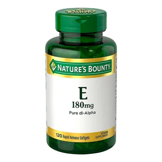 Natures Bounty Vitamina E 180mg Suplemento 120u Local