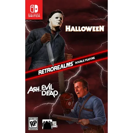Juego de doble Switch de Halloween And Ash Vs Evil Dead Retrorealms