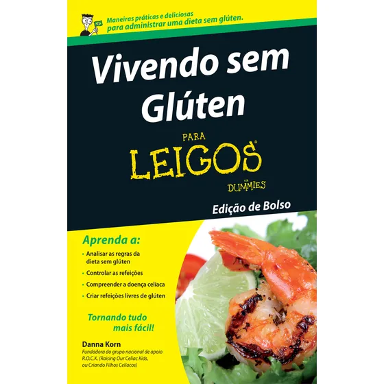 Livro Vivendo Sem Glúten Para Leigos