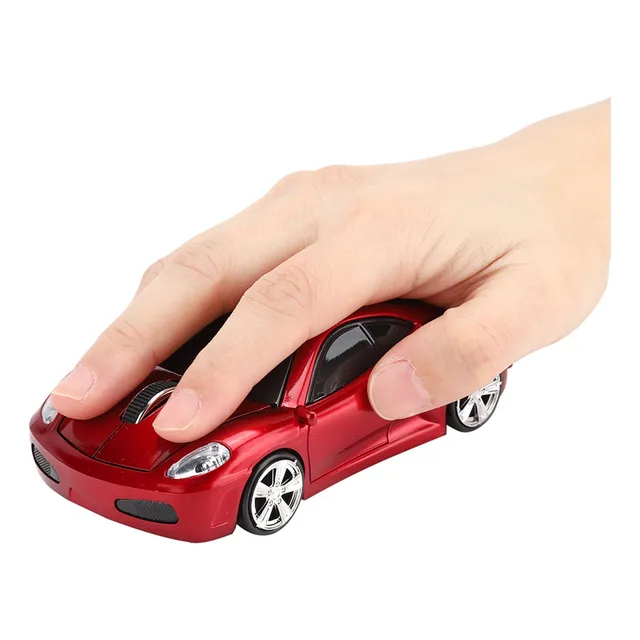 Mouse Inalámbrico De Bellamente Diseño Coches Deportivos