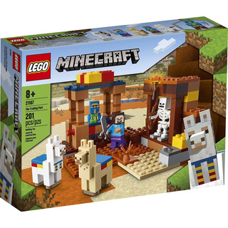 Lego Minecraft The Trading Post, Juego De Figuras De Acción Lego Minecraft The Trading Post, Juego De Figuras De Acción