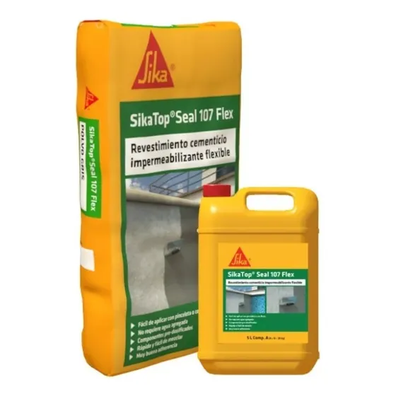 Recubrimiento Hidrorrepelente Antihumedad 20kg+5lt Sika Flex