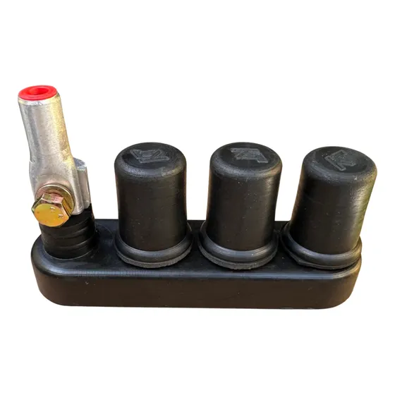 Conector Múltiple Subterráneo Baja Tensión Pulpo 4 Vías