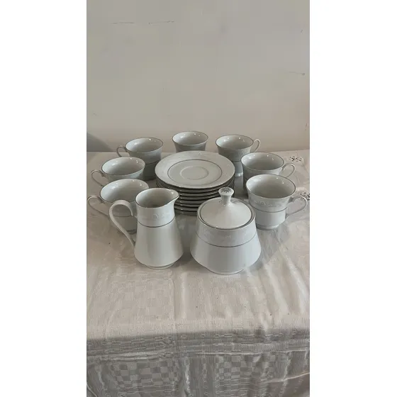 Vajilla China Porcelana 8 Puestos