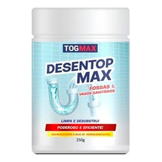 Depentupidor De Pia Banheiros Canos 250g Desentop Tog Max Depentupidor De Pia Banheiros Canos 250g Desentop Tog Max