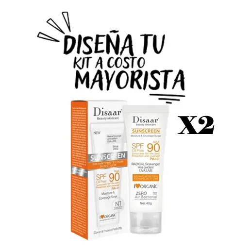 Protector Solar Hidratante Toque Seco 90 Spf Disaar