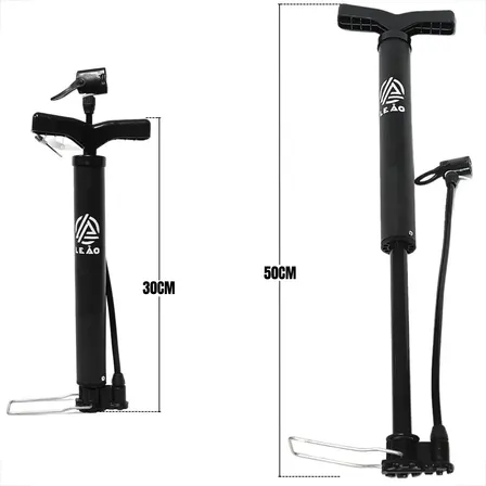 Bomba De Pé Galera Da Bike Manual Para Bike Carro Moto Colchão 120psi Preto