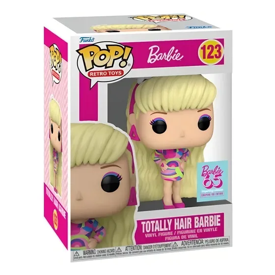 Funko Pop Barbie 65 Aniversario Totally Hair Barbie 123