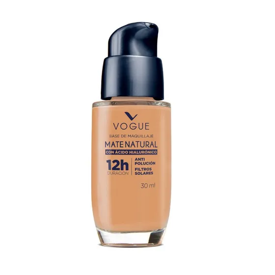 Base De Maquillaje Vogue Mate Natural 30ml