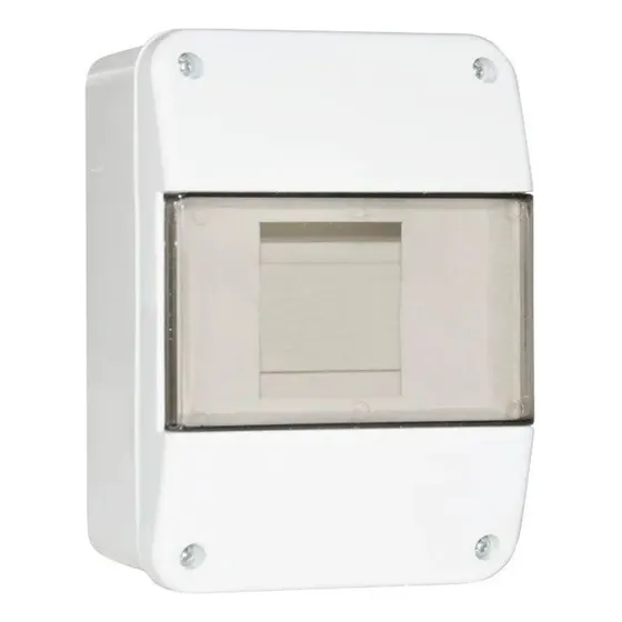 Caja Para Térmica 4 Modulos Exterior Embutir Con Tapa