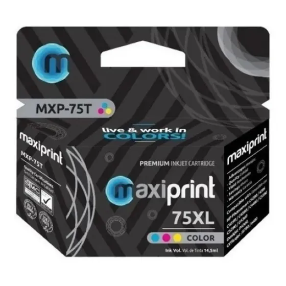 Cartucho Hp 75 Xl Tricolor Photosmart C5280 5283 5288 5290