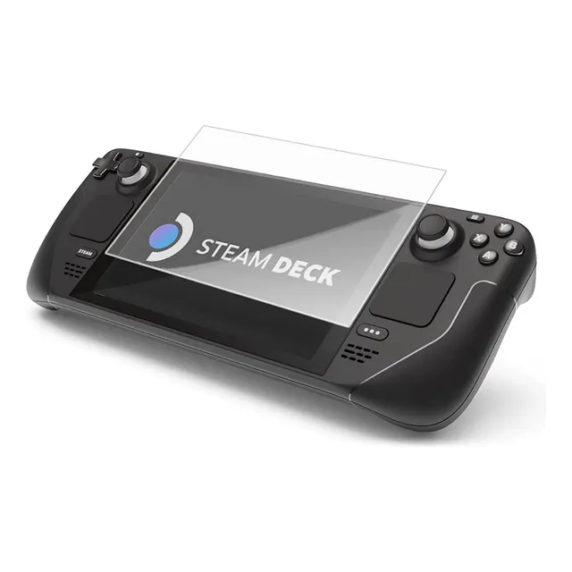 Vidrio Templado Dureza 9h P/ Consola Steam Deck 7'' - Cover